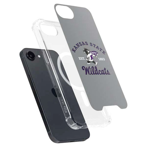 Kansas State University Wildcats Est 1863 iPhone 16e MagSafe Case