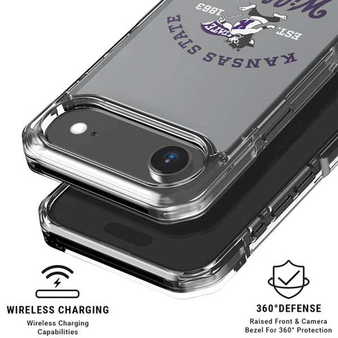 Kansas State University Wildcats Est 1863 iPhone 17 Air Clear Case
