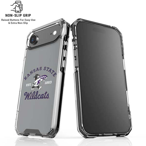 Kansas State University Wildcats Est 1863 iPhone 17 Air Clear Case