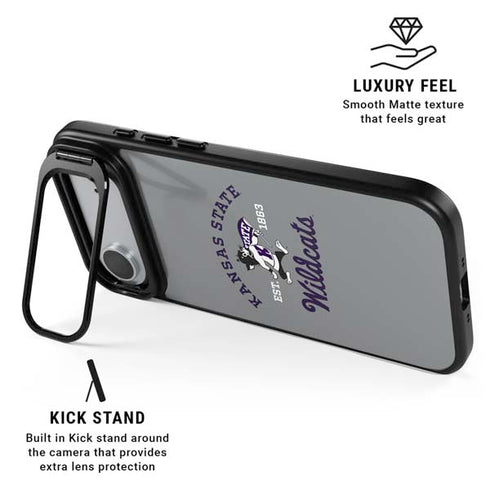 Kansas State University Wildcats Est 1863 iPhone 17 Air Kickstand Case