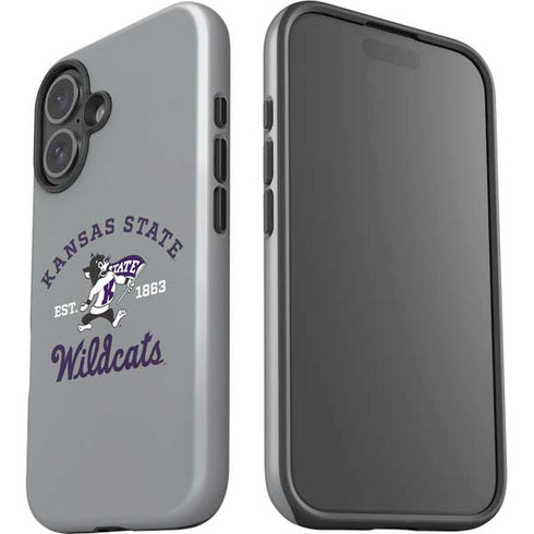 Kansas State University Wildcats Est 1863 iPhone 17 Impact Case