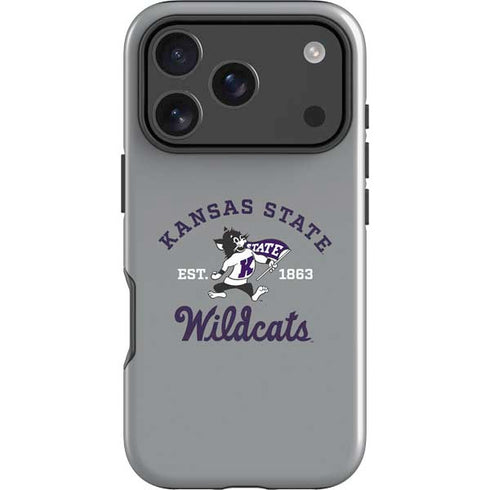 Kansas State University Wildcats Est 1863 iPhone 17 Pro Impact Case
