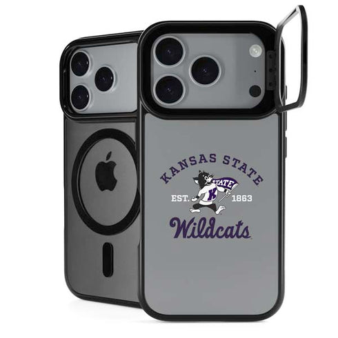 Kansas State University Wildcats Est 1863 iPhone 17 Pro Kickstand Case