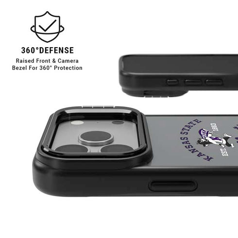 Kansas State University Wildcats Est 1863 iPhone 17 Pro Kickstand Case