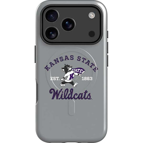 Kansas State University Wildcats Est 1863 iPhone 17 Pro Magsafe Impact Case