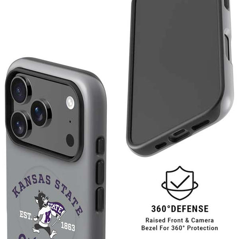 Kansas State University Wildcats Est 1863 iPhone 17 Pro Magsafe Impact Case