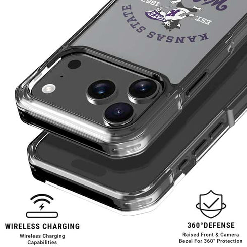 Kansas State University Wildcats Est 1863 iPhone 17 Pro Max MagSafe Case