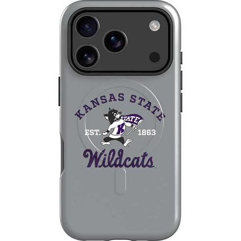 Kansas State University Wildcats Est 1863 iPhone 17 Pro Max Magsafe Impact Case