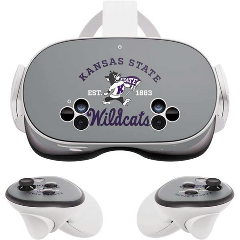 Kansas State University Wildcats Est 1863 Meta Quest 3S Skin
