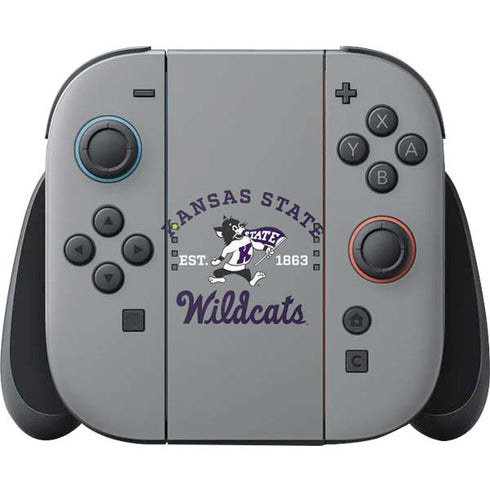 Kansas State University Wildcats Est 1863 Nintendo Switch 2 (2025) Joy-Con Controller Skin