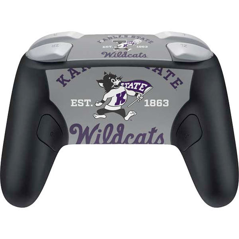 Kansas State University Wildcats Est 1863 Nintendo Switch 2 (2025) Pro Controller Skin