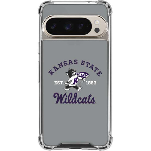 Kansas State University Wildcats Est 1863 Pixel 9 Pro XL Clear Case