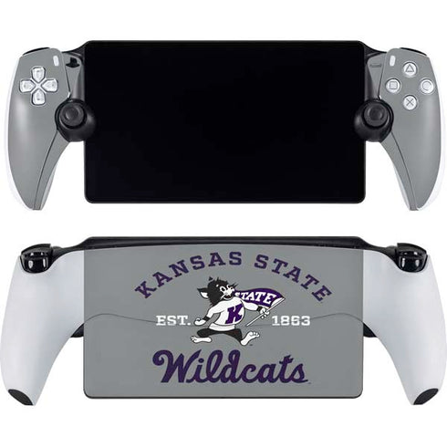 Kansas State University Wildcats Est 1863 PlayStation Portal Remote Player Skin