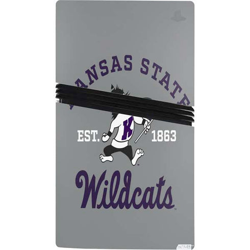 Kansas State University Wildcats Est 1863 PS5 Pro Bundle Skin