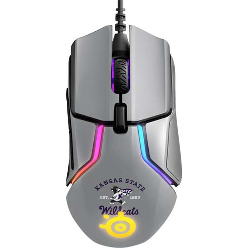 Kansas State University Wildcats Est 1863 SteelSeries Rival 600 Gaming Mouse Skin