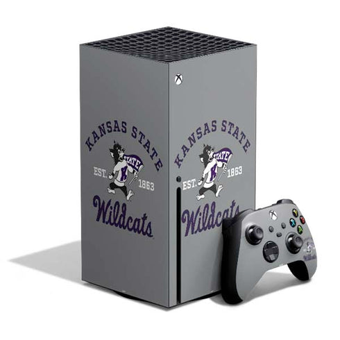 Kansas State University Wildcats Est 1863 Xbox Series X Bundle Skin