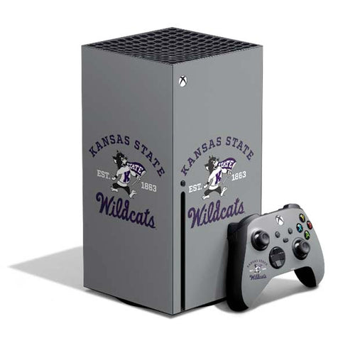 Kansas State University Wildcats Est 1863 Xbox Series X Skins