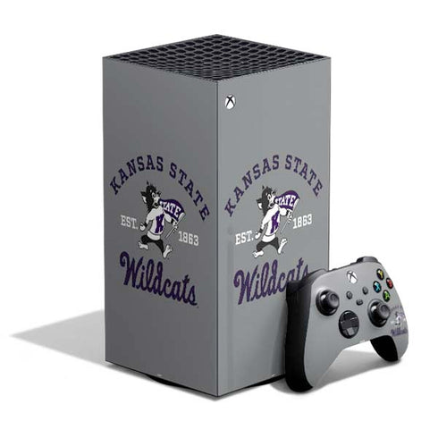 Kansas State University Wildcats Est 1863 XBox Series X Digital Edition Bundle Skin