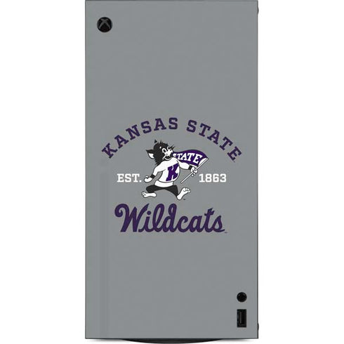 Kansas State University Wildcats Est 1863 XBox Series X Digital Edition Console Skin