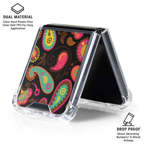 Karma Ginseng Galaxy Z Flip6 Clear Case