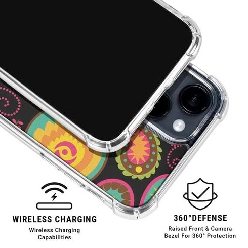 Karma Ginseng iPhone 15 Clear Case