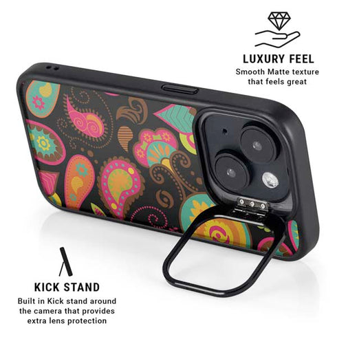 Karma Ginseng iPhone 15 Kickstand Case