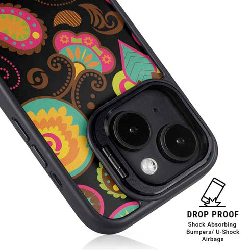 Karma Ginseng iPhone 15 Plus Kickstand Case