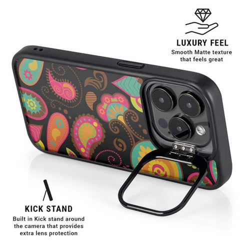 Karma Ginseng iPhone 15 Pro Max Kickstand Case