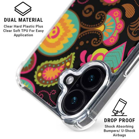 Karma Ginseng iPhone 16 Clear Case