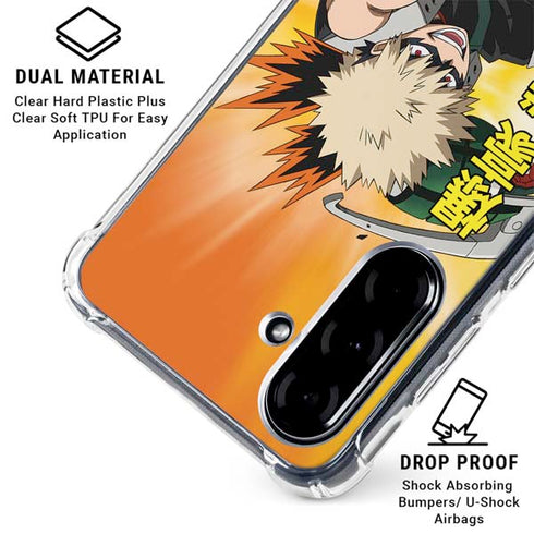 My Hero Academia Katsuki Bakugo Season 4 Galaxy A36 5G Clear Case