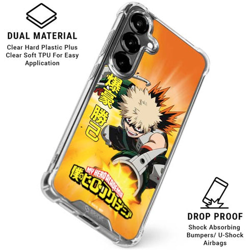 My Hero Academia Katsuki Bakugo Season 4 Galaxy S26 Clear Case