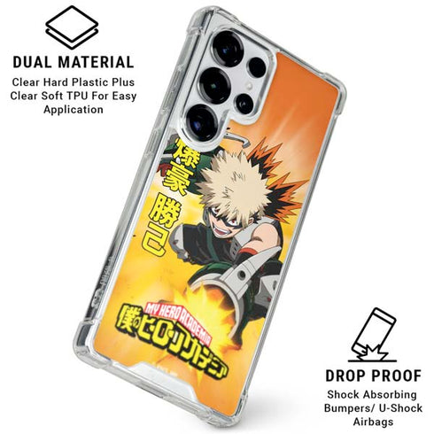 My Hero Academia Katsuki Bakugo Season 4 Galaxy S26 Ultra Clear Case
