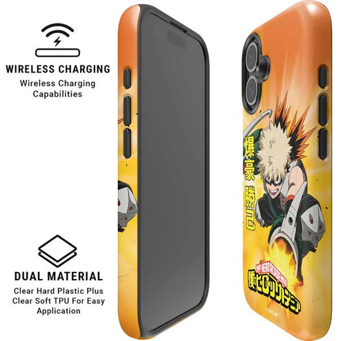 My Hero Academia Katsuki Bakugo Season 4 iPhone 16 Plus Magsafe Impact Case