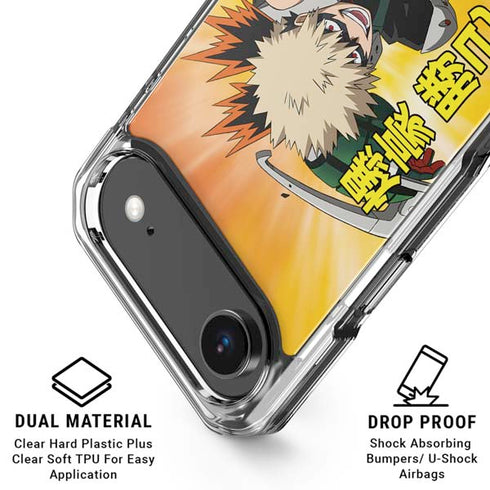 My Hero Academia Katsuki Bakugo Season 4 iPhone 17 Air Clear Case