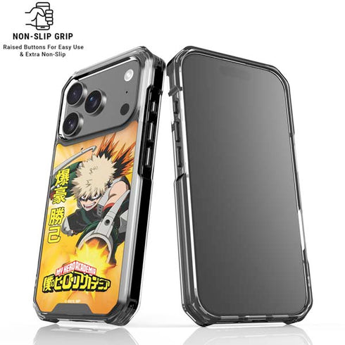 My Hero Academia Katsuki Bakugo Season 4 iPhone 17 Pro Max Clear Case