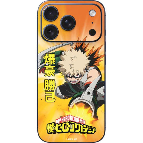 My Hero Academia Katsuki Bakugo Season 4 iPhone 17 Pro Max Skin
