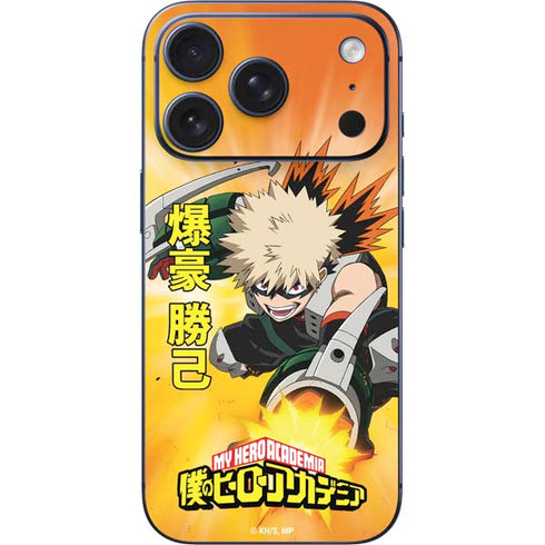 My Hero Academia Katsuki Bakugo Season 4 iPhone 17 Pro Skin