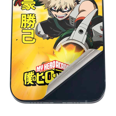 My Hero Academia Katsuki Bakugo Season 4 iPhone 17 Pro Skin