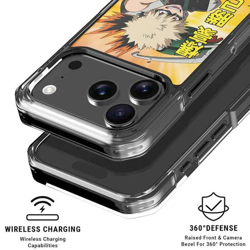 My Hero Academia Katsuki Bakugo Season 4 iPhone 18 Pro Clear Case