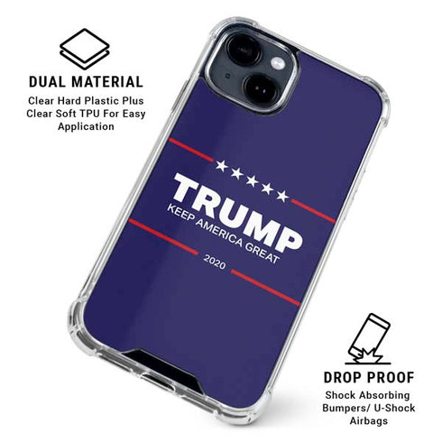 Keep America Great iPhone 15 Clear Case