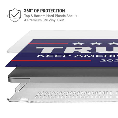 Keep America Great MacBook Pro 14in (2021-24) Case plus Skin