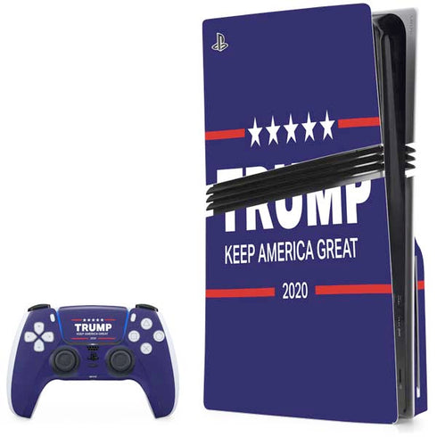 Keep America Great PS5 Pro Disk Bundle Skin