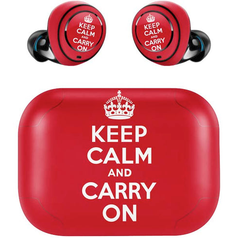 Keep Calm and Carry On Amazon Echo Buds Skin