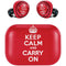 Keep Calm and Carry On Amazon Echo Buds Skin