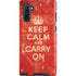 Keep Calm and Carry On Distressed Galaxy Cases