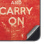 Keep Calm and Carry On Distressed Galaxy S25 Plus Skin