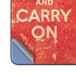 Keep Calm and Carry On Distressed Galaxy Z Fold5 5G Skin
