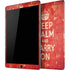 Keep Calm and Carry On Distressed iPad Skins