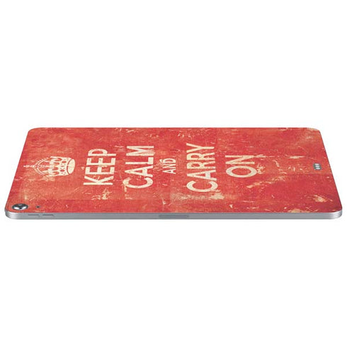Keep Calm and Carry On Distressed Apple iPad Air Skin