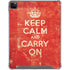 Keep Calm and Carry On Distressed iPad Cases